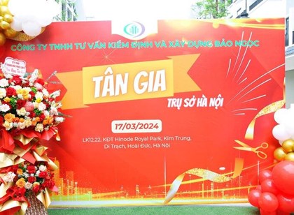 Lễ khai trương văn phòng trụ sở Công ty tại Hà Nội